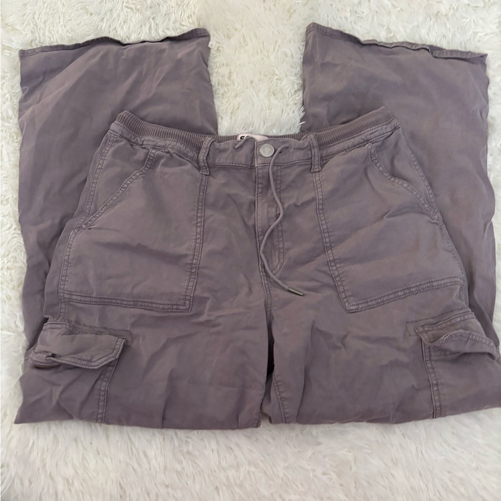 SO Wide Leg Cargo Pants